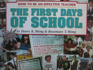 (image for) First Days of School (P) by Harry K Wong & Rosemary T Wong