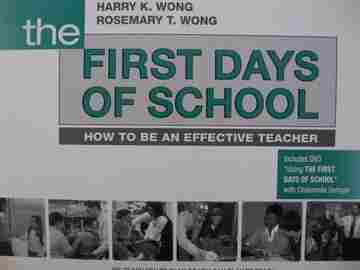 (image for) First Days of School How to be an Effective Teacher (P) by Wong,
