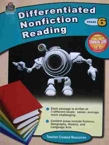 (image for) Differentiated Nonfiction Reading Grade 6 (P) by Debra J Housel
