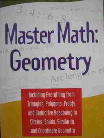 (image for) Master Math: Geometry (P) by Debra Anne Ross