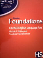 (image for) Kaplan Foundations CAHSEE English-Language Arts (CA)(P)