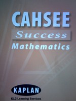 (image for) Kaplan CAHSEE Success Mathematics (CA)(P) by Cohen & Ro