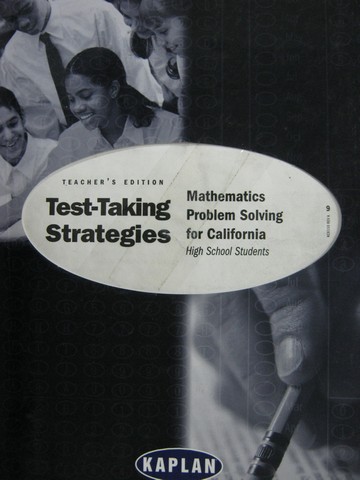 (image for) Kaplan Test-Taking Strategies Mathematics California HS (CA)(P)