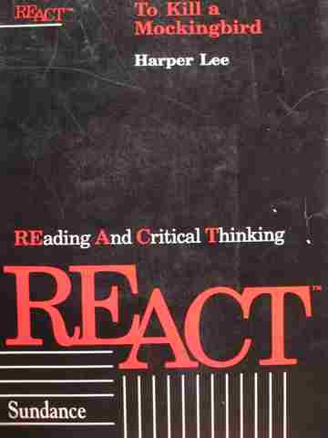 (image for) REACT To Kill a Mockingbird (P) by Audrey A Friedman