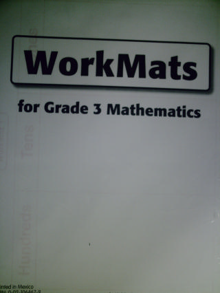 (image for) WorkMats for Grade 3 Mathematics (PK)