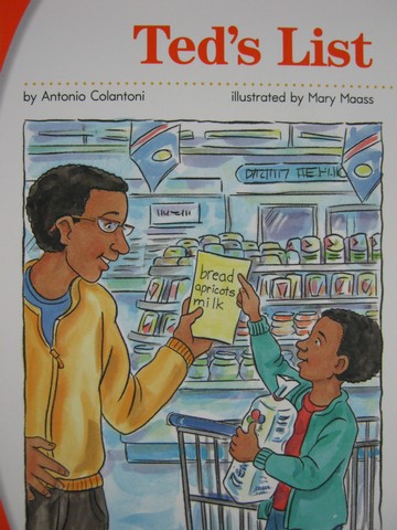 (image for) SRA Decodables 1 Ted's List (P) by Antonio Colantoni