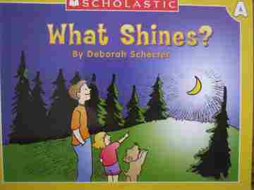 (image for) Little Leveled Readers A What Shines? (P) by Deborah Schecter