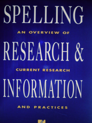 (image for) Spelling Research & Information (P)