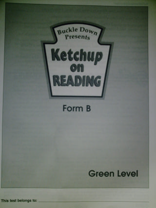 (image for) Ketchup on Reading Green Level Form B (P)