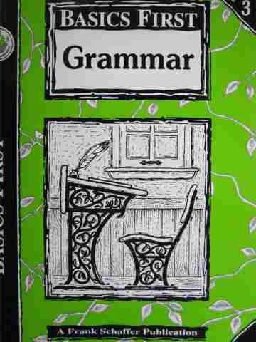 (image for) Basics First Grammar Grade 3 (P) by Sara E Freeman
