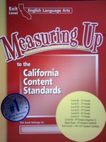 (image for) Measuring Up English Language Arts Exit Level (CA)(P)