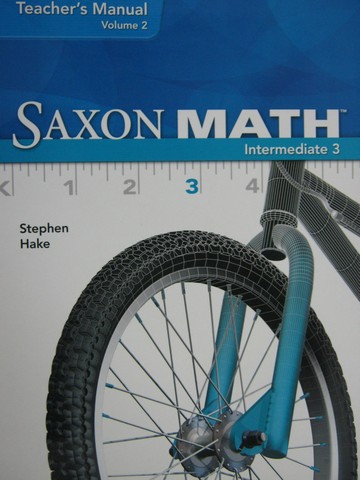 (image for) Saxon Math Intermediate 3 TM Volume 2 (TE)(Spiral) by Hake