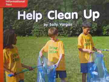 (image for) CCSS K Help Clean Up (P) by Sally Vargas
