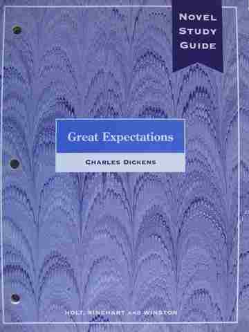(image for) Novel Study Guide Great Expectations (P) by Richard Foerster