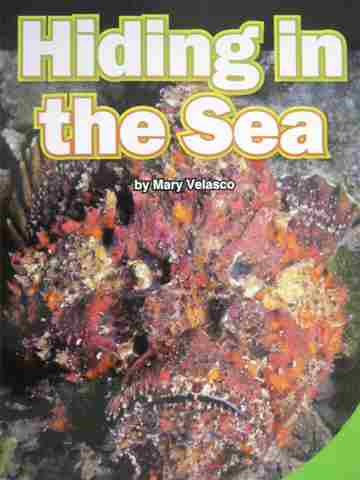 (image for) SRA Leveled Readers 2 Hiding in the Sea (P) by Mary Velasco