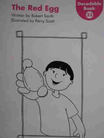 (image for) Kindergarten Decodable Book 33 The Red Egg (P) by Robert Smith