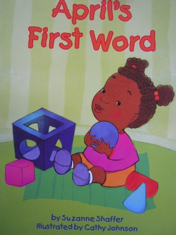 (image for) Math Readers 1 April's First Word (P) by Suzanne Shaffer