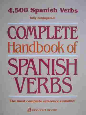 (image for) Complete Handbook of Spanish Verbs (H) by Noble & Lacasa