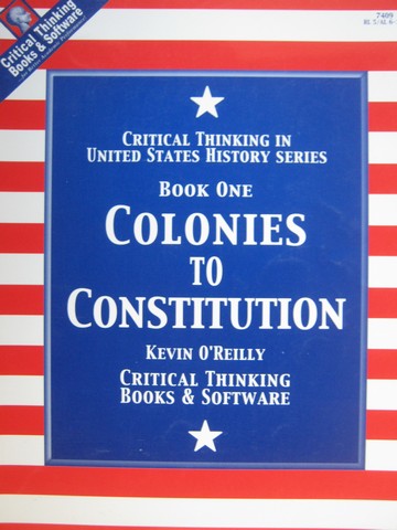 (image for) Colonies to Constitution (P) by Kevin O'Reilly