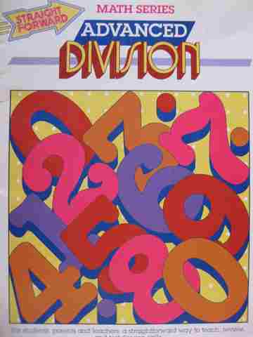 (image for) Straight Forward Math Series Advanced Division (P) by S Harold Collins