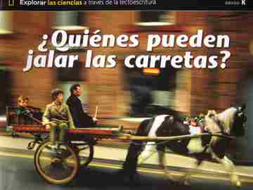 (image for) Explorar las ciencias Quienes pueden jalar las carretas? (P) by Barbara Wood