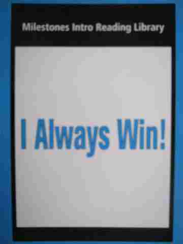 (image for) Milestones Intro Reading Library I Always Win! (P) by Waring & Jamall