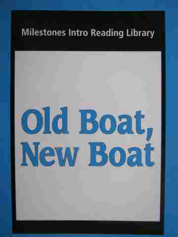 (image for) Milestones Intro Reading Library Old Boat New Boat (P) by Waring & Jamall