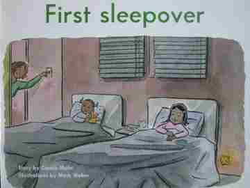 (image for) King School Series First Sleepover (P) by Carole Mohr