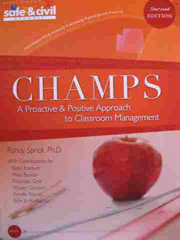 (image for) CHAMPs A Proactive & Positive Approach 2e (P) by Randy Sprick