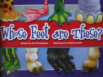 (image for) Whose Feet Are These? (H) by Kris Hirschmann