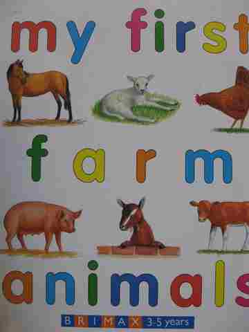 (image for) My First Farm Animals (Board)
