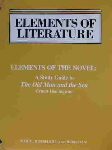 (image for) Elements of the Novel The Old Man & the Sea Study Guide (P) by Reardon