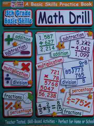 5th Grade Basic Skills Math Drill (P) by Kelley Wingate Levy & Elizabeth E Hanson (image for) 5th Grade Basic Skills Math Drill (P) by Kelley Wingate Levy & Elizabeth E Hanson
