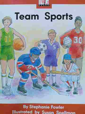 (image for) TWiG Books B Team Sports (P) by Stephanie Fowler