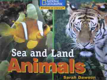 (image for) Windows on Literacy Sea & Land Animals (P) by Sarah Dawson