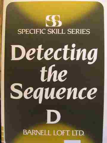 (image for) Specific Skill Series Detecting the Sequence D 2e/3e (P) by Richard Boning