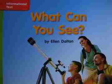 (image for) CCSS K What Can You See? (P) by Ellen Dalton