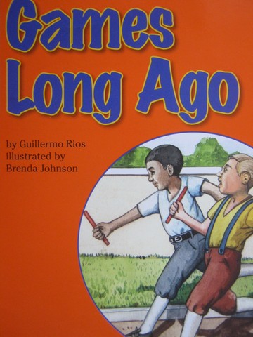(image for) SRA Leveled Readers 1 Games Long Ago (P) by Guillermo Rios