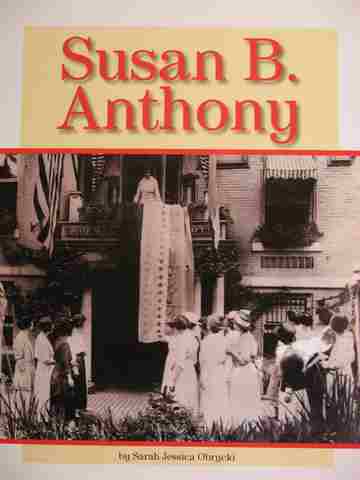 (image for) SRA Leveled Readers 6 Susan B Anthony (P) by Sarah Obrycki
