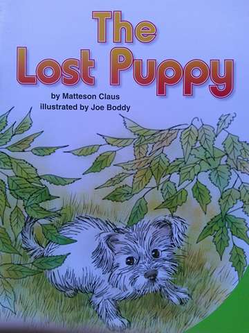(image for) SRA Leveled Readers 2 The Lost Puppy (P) by Matteson Claus