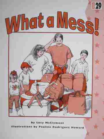 (image for) Phonics Practice Readers 1 What a Mess! (P) by Lucy McClymont