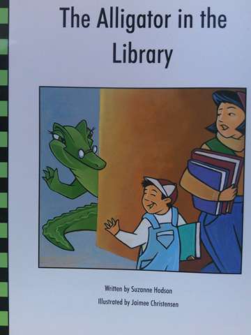 (image for) Read-Along 8 The Alligator in the Library (P) by Suzanne Hodson