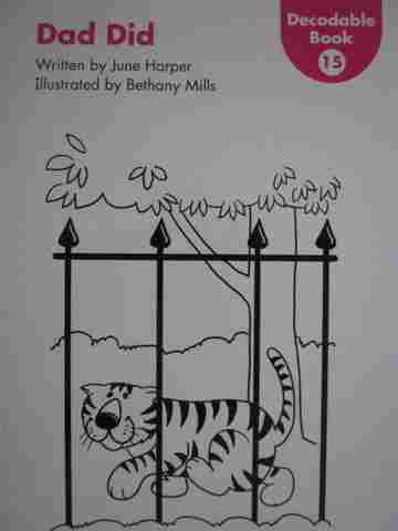 (image for) Kindergarten Decodable Book 15 Dad Did (P) by June Harper