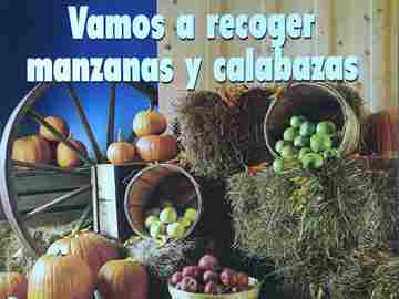 (image for) Vamos a recoger manzanas y calabazas (P) by Amy & Richard Hutchings
