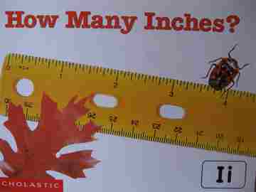 (image for) Reading Line Ii How Many Inches? (P) by Anna Esperanza Nance