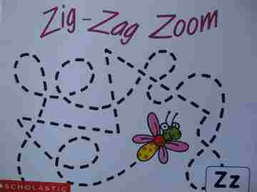 (image for) Reading Line Zz Zig-Zag Zoom (P) by Jennifer Beck Harris