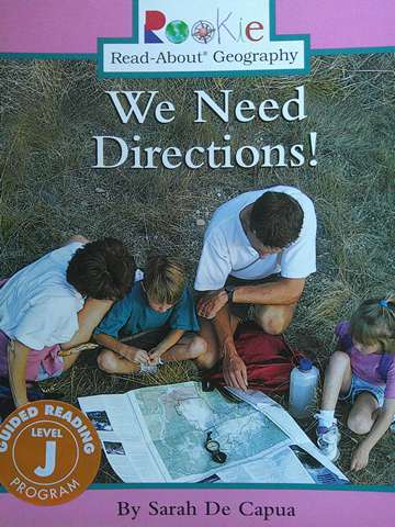 (image for) Rookie Read-About Geography We Need Directions! (P) by Sarah De Capua
