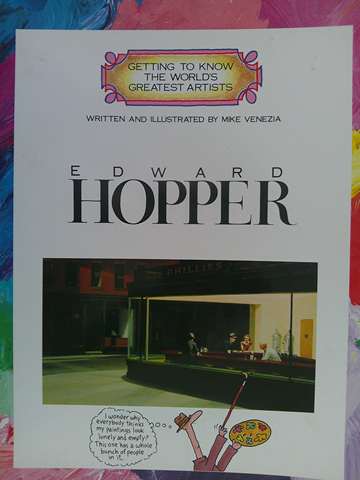 (image for) Getting to Know the World's Greatest Artists Edward Hopper (P) by Mike Venezia