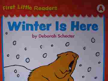 (image for) First Little Readers A Winter Is Here (P) by Deborah Schecter