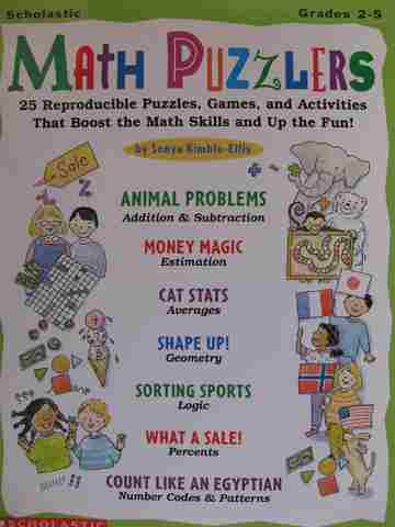 (image for) Math Puzzlers Grades 2-5 (P) by Sonya Kimble-Ellis